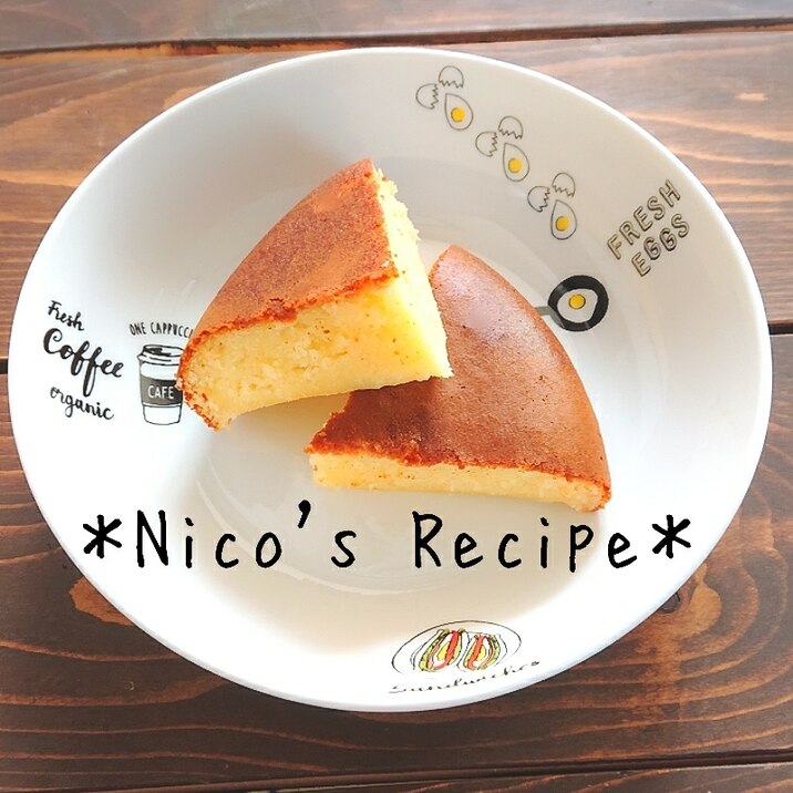 HMとアーモンドバターの炊飯器ケーキ